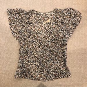Madewell Floral Top